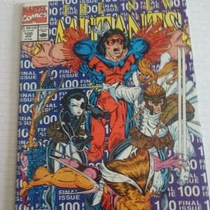 THE NEW MUTANTS #100 1ST APPEARANCE OF X-FORCE TEAM MARVEL COMIC BOOK